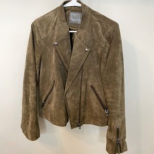 Blank NYC Suede Moto Jacket